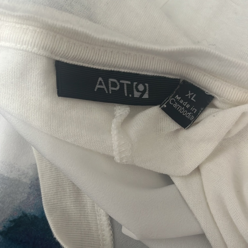 Apt. 9 women’s white long sleeve top size XL - Picture 5 of 5
